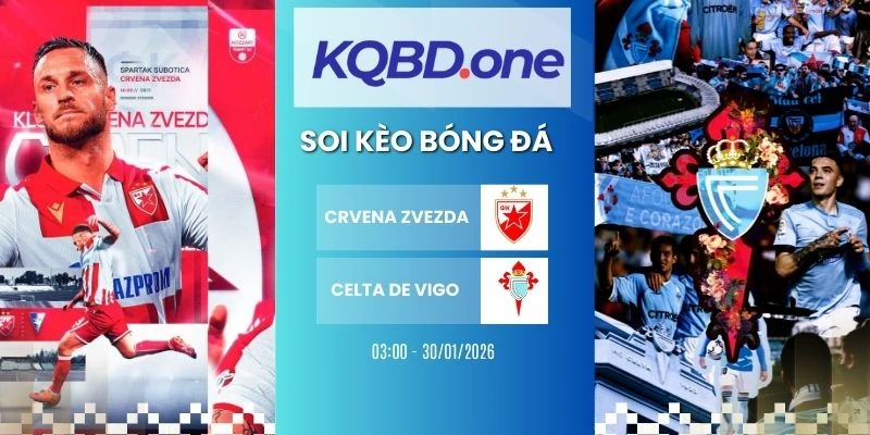 Soi kèo nhà cái Crvena Zvezda vs Celta de Vigo